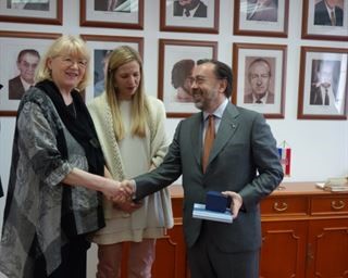 Veleposlanik Španjolske i predstavnik Veleposlanstva Čilea posjetili Rektorat Sveučilišta u Zadru