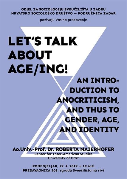 Predavanje Roberte Maierhofer o starenju, kulturi i identitetu
