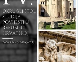 Četvrti okrugli stol studija povijesti u Republici Hrvatskoj na zadarskom Odjelu za povijest