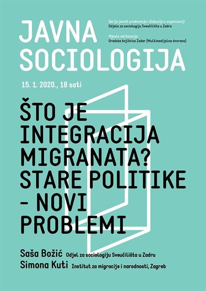 Poziv na predavanje - Javna sociologija