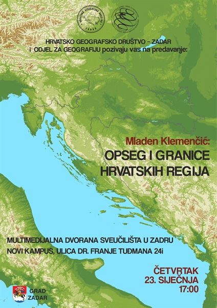Godišnja skupština Hrvatskog geografskog društva – Zadar i predavanje Mladena Klemenčića