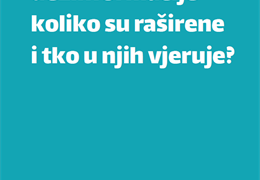 Online istraživački izvještaj "Klimatske dezinformacije — koliko su raširene i tko u njih vjeruje?"
