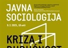 Javna sociologija - Kriza i budućnost hrvatskog ribarstva
