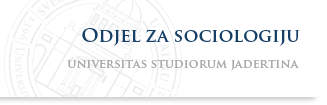 Sveučilište u Zadru - Odjel za sociologiju