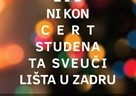 Poziv na Božićni koncert studenata Sveučilišta u Zadru