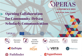 OPERAS konferencija 2024 “Opening Collaboration for Community-Driven Scholarly Communication”