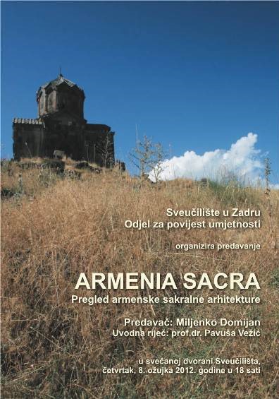 Predavanje „Armenia Sacra“