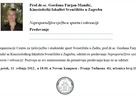 Predavanje prof. dr. sc. Gordane Furjan-Mandić