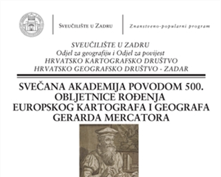 Svečana akademija povodom 500. obljetnice rođenja Gerarda Mercatora