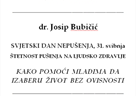 Predavanje povodom Svjetskog dana nepušenja