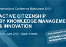 Management, Knowledge and Learning (MakeLearn 2013)