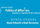 Ljetna škola "Politics of Difference" – poziv na sudjelovanje