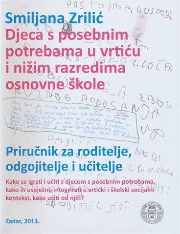 Objavljeno 2. izdanje knjige "Djeca s posebnim potrebama u vrtiću i nižim razredima osnovne škole" 