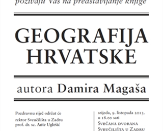 Predstavljanje knjige "Geografija Hrvatske"