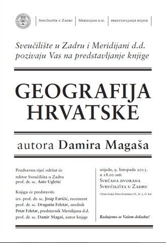 Predstavljanje knjige "Geografija Hrvatske"