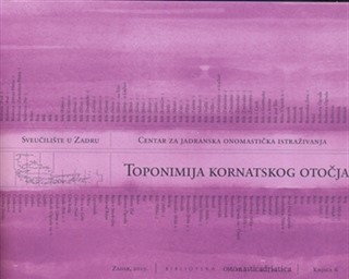 Objavljena knjiga Toponimija kornatskog otočja