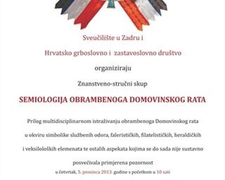 Znanstveno-stručni skup „Semiologija obrambenoga Domovinskog rata“