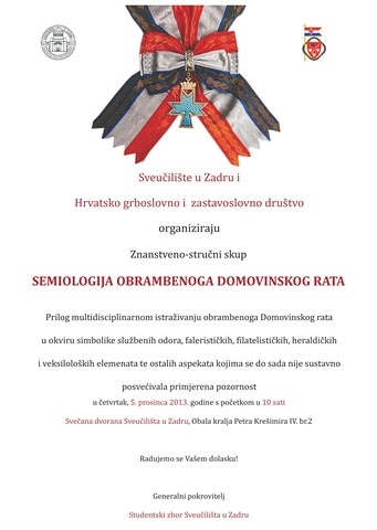 Znanstveno-stručni skup „Semiologija obrambenoga Domovinskog rata“