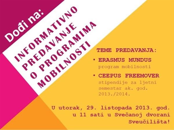 Informativno predavanje 