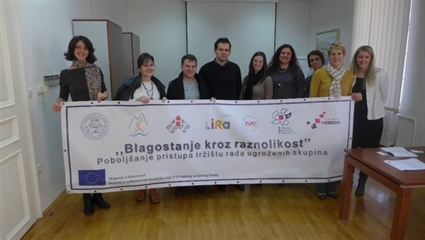 Predstavljen projekt „Blagostanje kroz raznolikost“, Poboljšanje pristupa tržištu rada ugroženih skupina