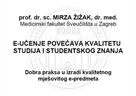 Javno predavanje ''E-učenje povećava kvalitetu studija i studentskog znanja (Kako izraditi dobar i koristan e-predmet)''