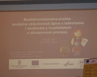 Multidimenzionalna analiza socijalne uključenosti djece s teškoćama i studenata s invaliditetom u obrazovnom procesu