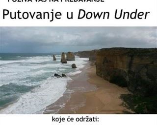 Predavanje Roberta Lončarića ''Putovanje u Down Under''