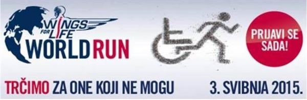 Wings for life World Run traži volontere!