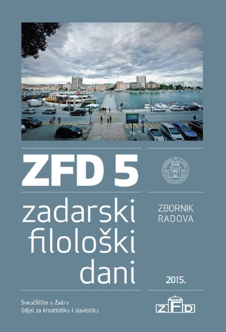 Objavljen zbornik "Zadarski filološki dani 5"