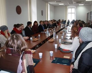 Posjet nastavnika i studenata  Odjela za nastavničke studije u Gospiću Sveučilištu u Zadru 