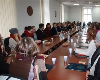 Posjet nastavnika i studenata  Odjela za nastavničke studije u Gospiću Sveučilištu u Zadru 