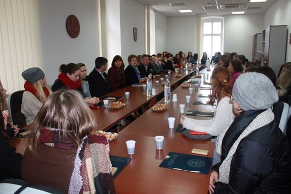 Posjet nastavnika i studenata  Odjela za nastavničke studije u Gospiću Sveučilištu u Zadru 