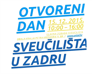 Otvoreni dan Sveučilišta u Zadru