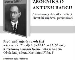 Predstavljanje Zbornika o Antunu Barcu