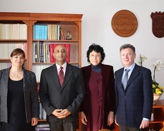 Indian Ambassador Visits the University of Zadar