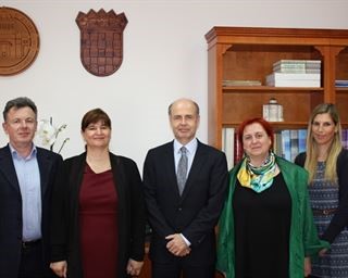 The Visit of Czech Ambassador