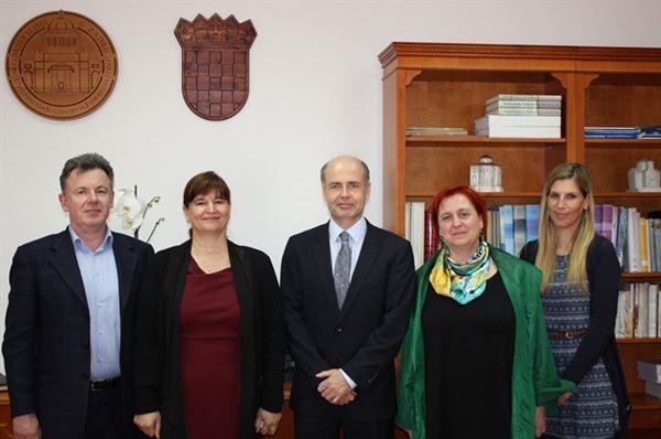 The Visit of Czech Ambassador