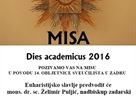 Sveta misa na Dan Sveučilišta u kapeli sv. Dimitrija