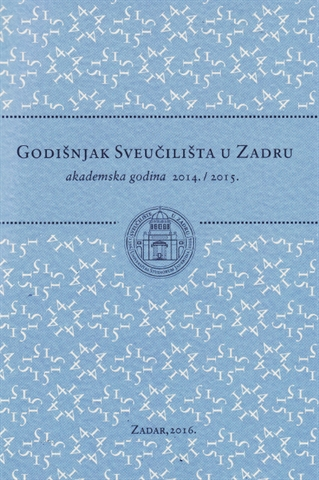 "Godišnjak Sveučilišta u Zadru" na Vašem zaslonu