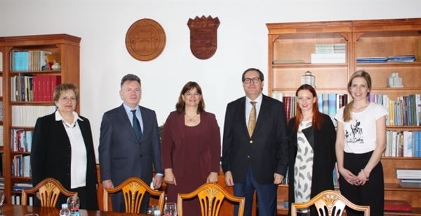 Posjet portugalskog veleposlanika Nj. E. Júlija Vilela Sveučilištu u Zadru