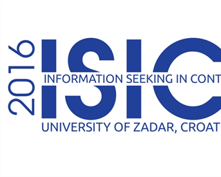 Međunarodna znanstvena konferencija "Information Seeking in Context" – ISIC 2016.
