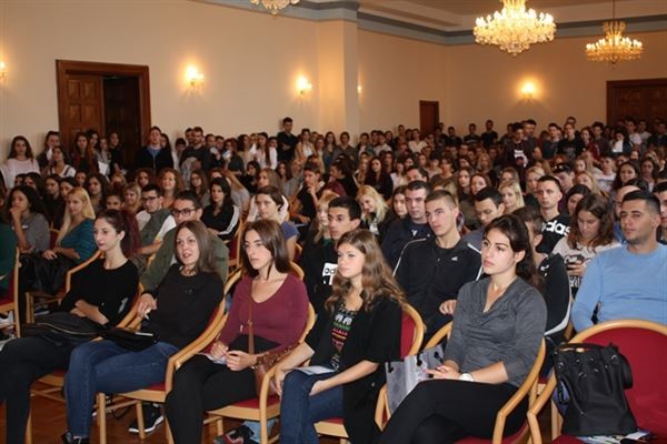 Susret sa studentima prve godine preddiplomskih i integriranih studija