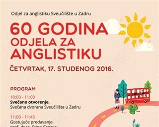 60 godina Odjela za anglistiku
