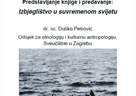 Predavanje i prezentacija knjige "Izbjeglištvo u suvremenom svijetu"