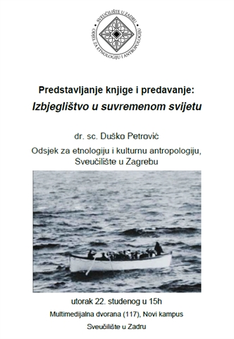 Predavanje i prezentacija knjige "Izbjeglištvo u suvremenom svijetu"