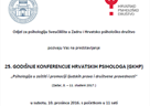 Predstavljanje 25. godišnje konferencije hrvatskih psihologa (GKHP)