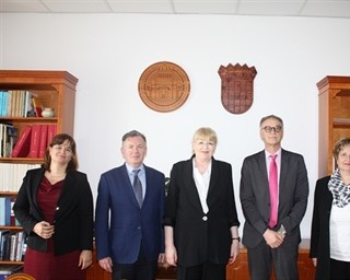 Posjet prof. Maurizia Fermeglie, rektora Sveučilišta u Trstu
