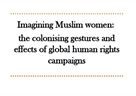 Predavanje profesorice dr. Maree Pardy pod nazivom “Imagining Muslim women: the colonising gestures and effects of global human rights campaigns” 