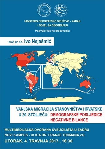 Godišnja skupština Hrvatskog geografskog društva – Zadar