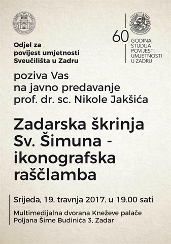 Javno predavanje prof. dr. sc. Nikole Jakšića 